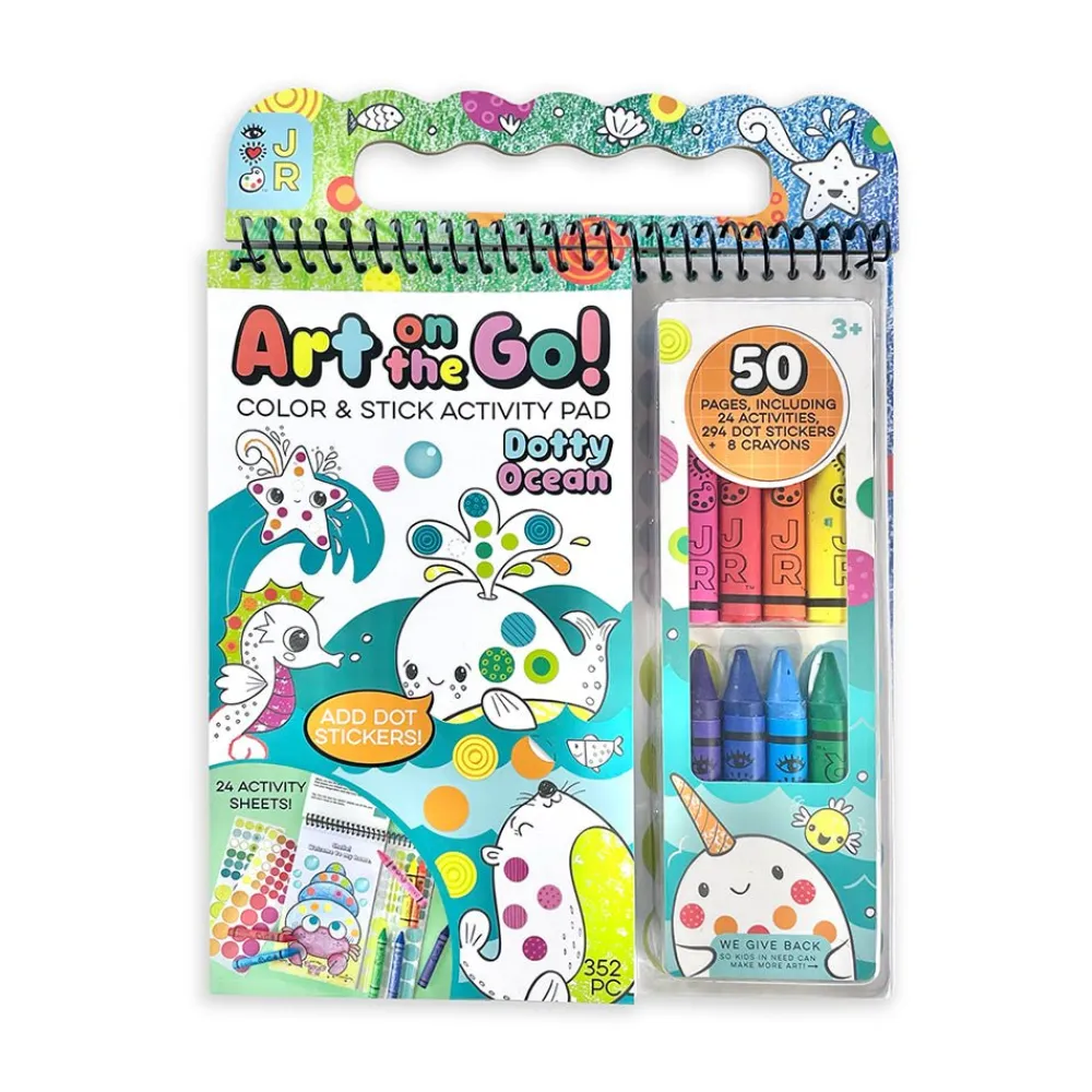 AR Bill Service (Bright Stripes LLC) JR Art on the Go! Dotty Ocean Clearance
