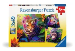 Ravensburger Jungle Babies 3x49 pc Puzzle Discount