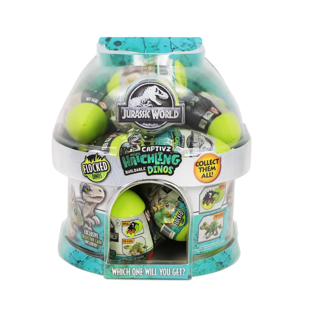 Mastermind Toys Jurassic Captivz Hatchlings Slime Egg Assorted Hot