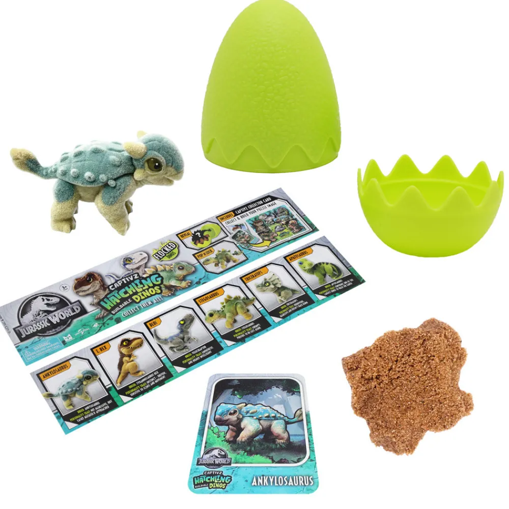 Mastermind Toys Jurassic Captivz Hatchlings Slime Egg Assorted Hot