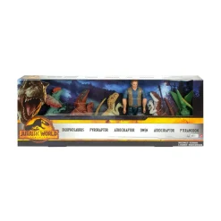 Jurassic World Basic 12" 6-pack Figure & Dinosaurs New