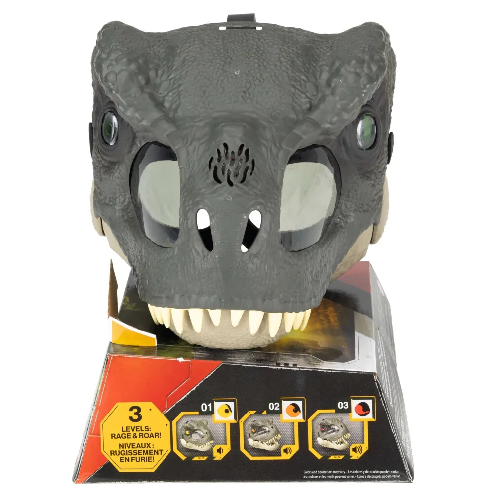 Mattel Canada Inc. JURASSIC WORLD Deluxe Feature Mask New