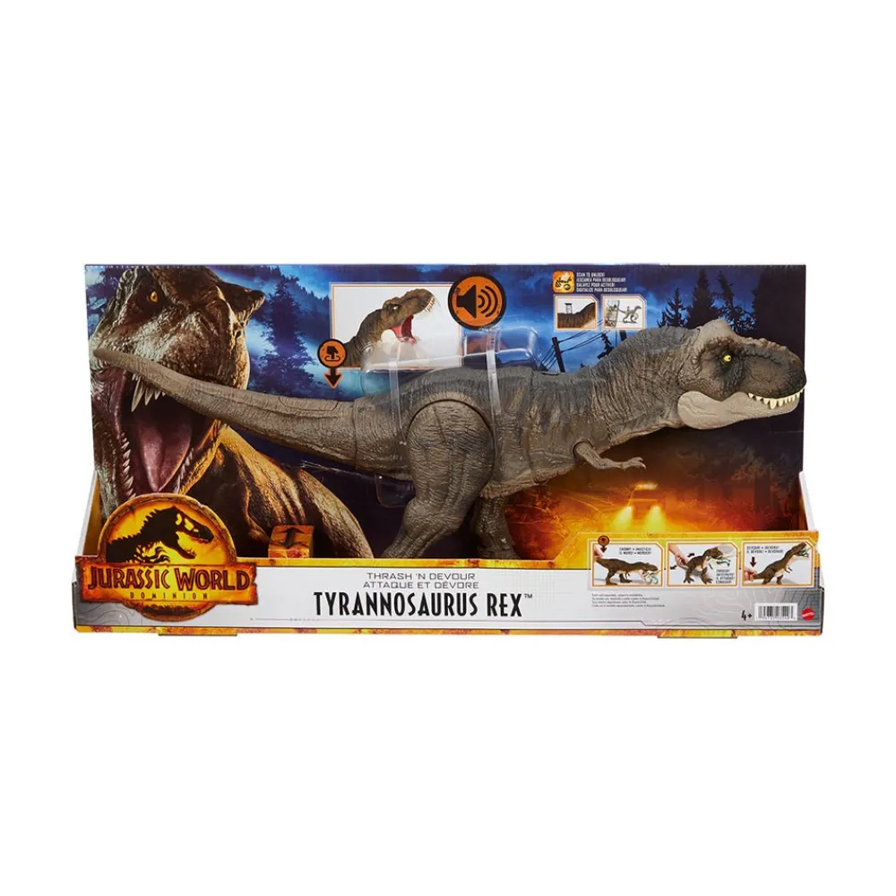 Jurassic World Dominion Thrash ‘N Devour T Rex Clearance