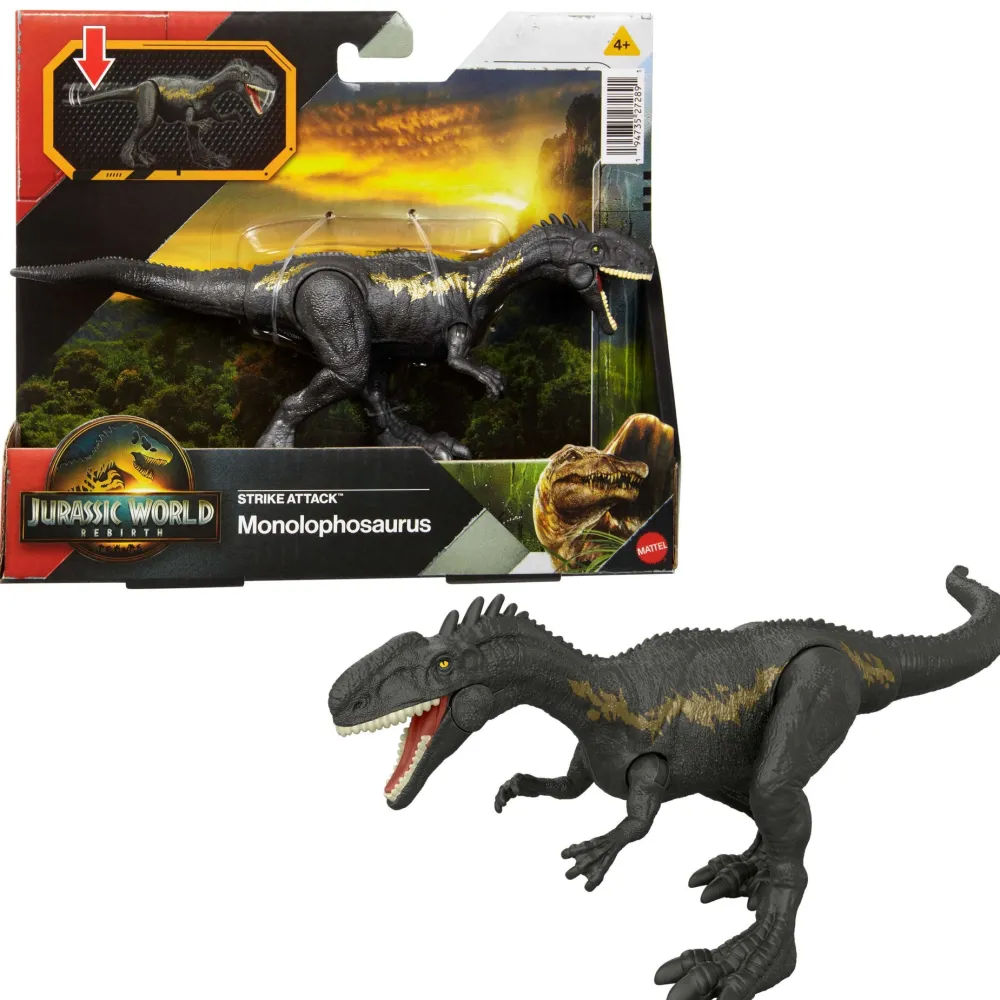 Mattel Canada Inc. JURASSIC WORLD Strike Attack Monolophosaurus Best
