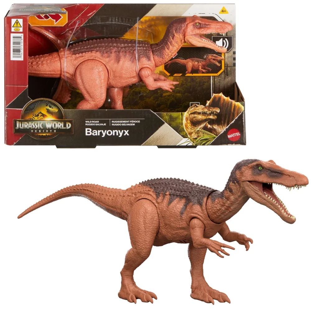 Mattel Canada Inc. JURASSIC WORLD Wild Roar Baryonyx Hot