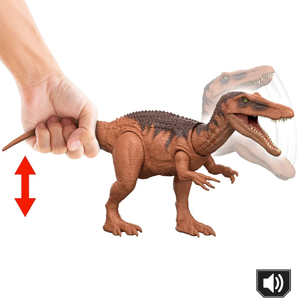 Mattel Canada Inc. JURASSIC WORLD Wild Roar Baryonyx Hot