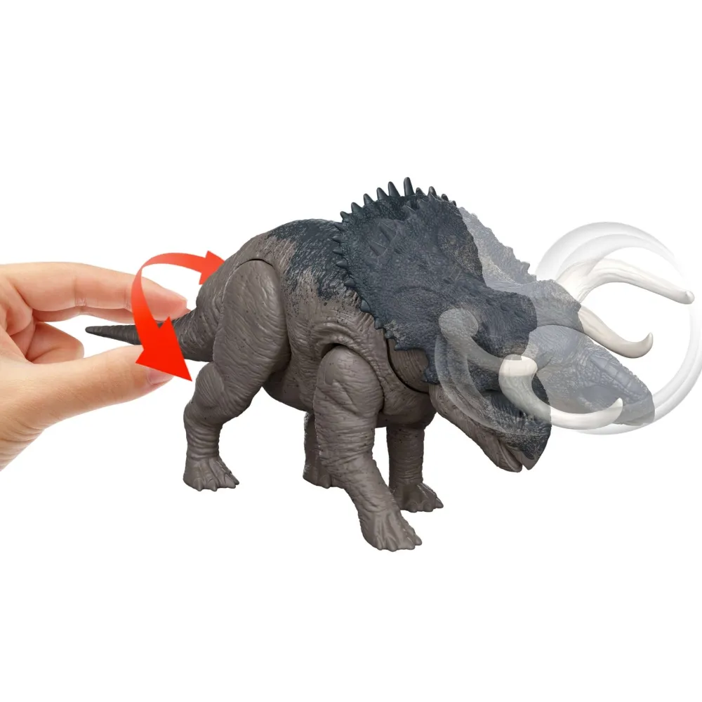 Mattel Canada Inc. JURASSIC WORLD Wild Roar Nasutoceratops Online