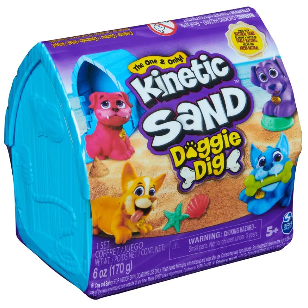 Spin Master Ltd. Kinetic Sand Doggy Dig Hot