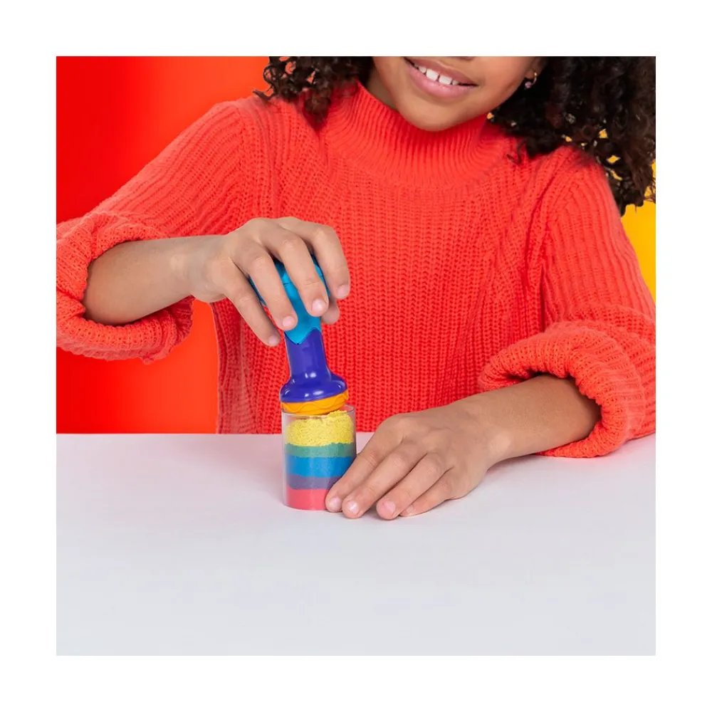 Spin Master Ltd. Kinetic Sand Rainbow Mix Set Hot