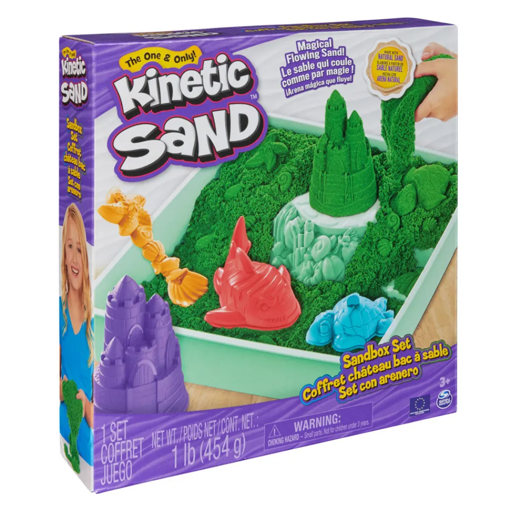 Spin Master Ltd. Kinetic Sand Sandbox Set Hot