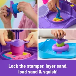Spin Master Ltd. Kinetic Sand Squishmotion Playset Hot
