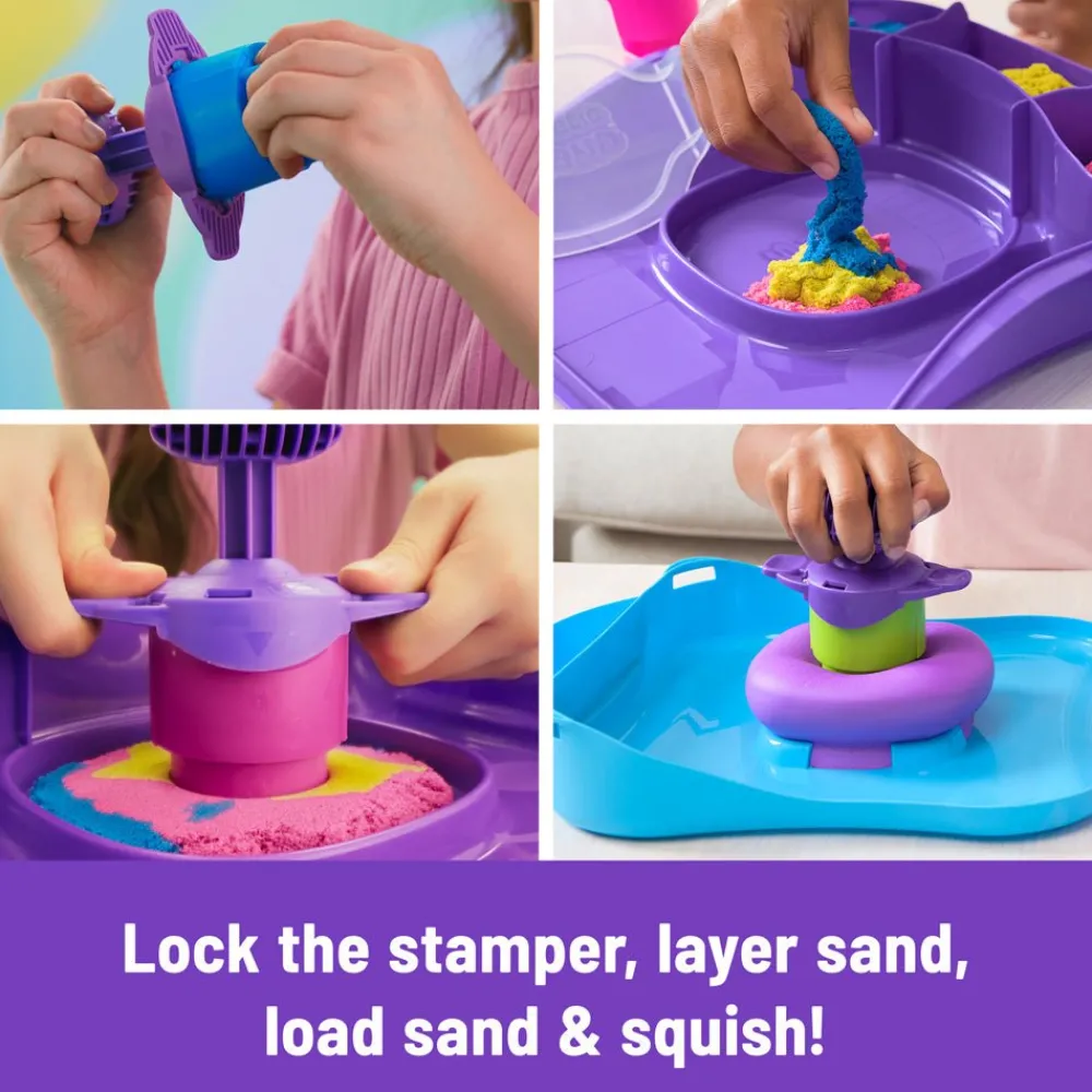 Spin Master Ltd. Kinetic Sand Squishmotion Playset Hot