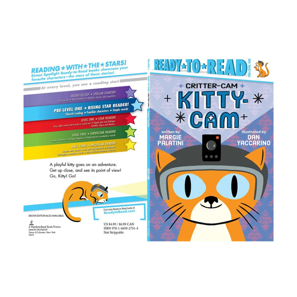 Mastermind Toys Kitty-Cam Ready-to-Read Pre-Level 1 Book New