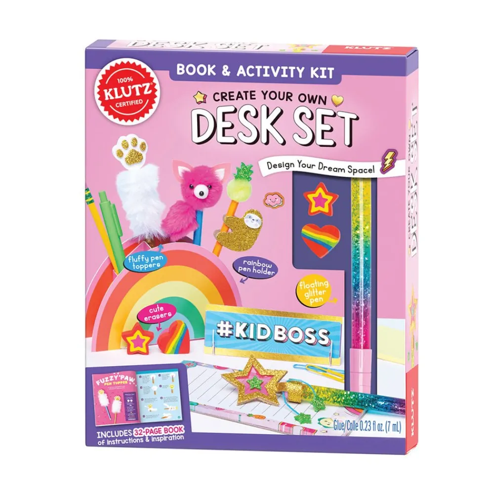 Scholastic Canada Ltd. Klutz Create Your Own Desk Set Clearance