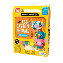 Klutz Jr My Egg Carton Animals Book New