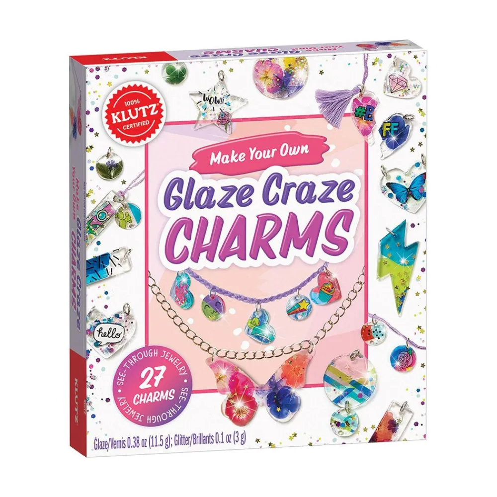 Klutz Make Your Own Glaze Craze Charms Book Discount