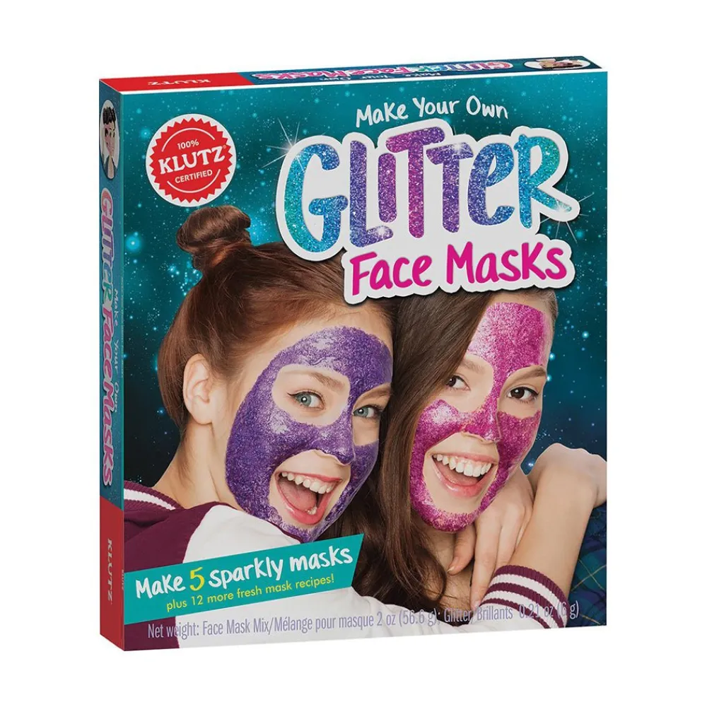 Klutz Make Your Own Glitter Face Masks Book Fashion