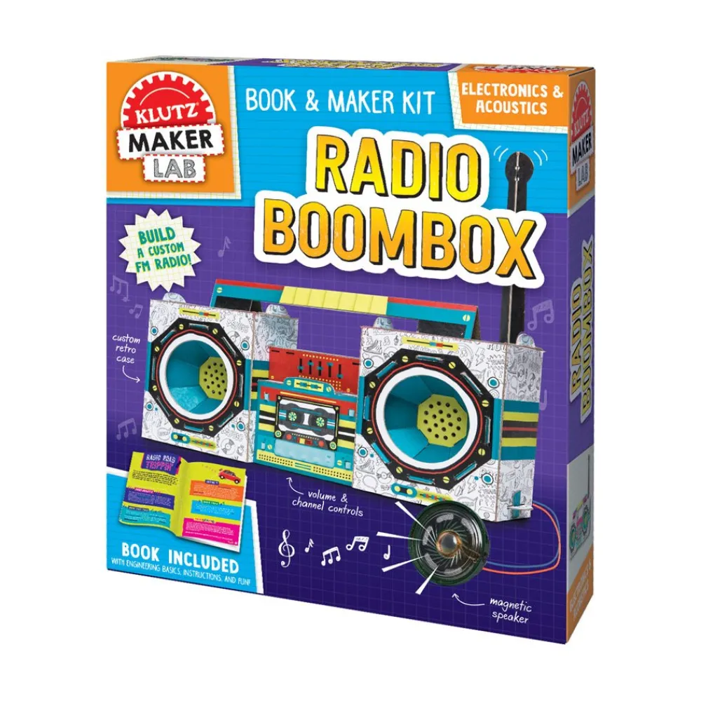 Klutz Maker Lab Radio Boombox Hot