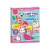 Scholastic Canada Ltd. Klutz Mini Pom-Pom Food Animals Hot