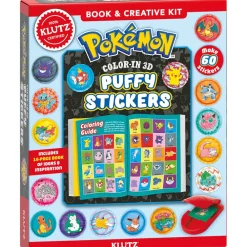 Mastermind Toys Klutz Pokemon Puffy Stickers Hot