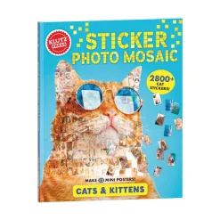 Klutz Press Sticker Photo Mosaic: Cats & Kittens Best