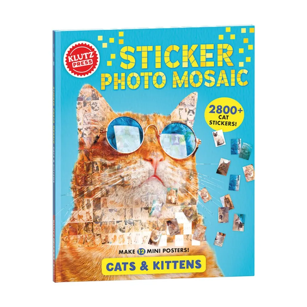 Klutz Press Sticker Photo Mosaic: Cats & Kittens Best