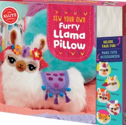 Klutz Sew Your Own Furry Llama Pillow Outlet