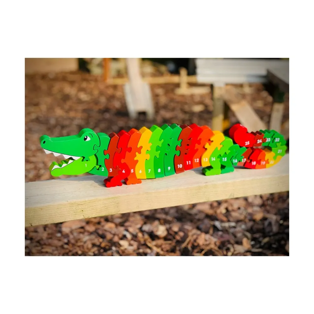 Lanka Kade Crocodile 1-25 Wooden Jigsaw Puzzle Discount