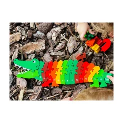 Lanka Kade Crocodile 1-25 Wooden Jigsaw Puzzle Discount