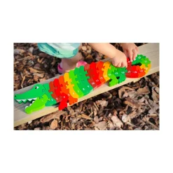 Lanka Kade Crocodile 1-25 Wooden Jigsaw Puzzle Discount