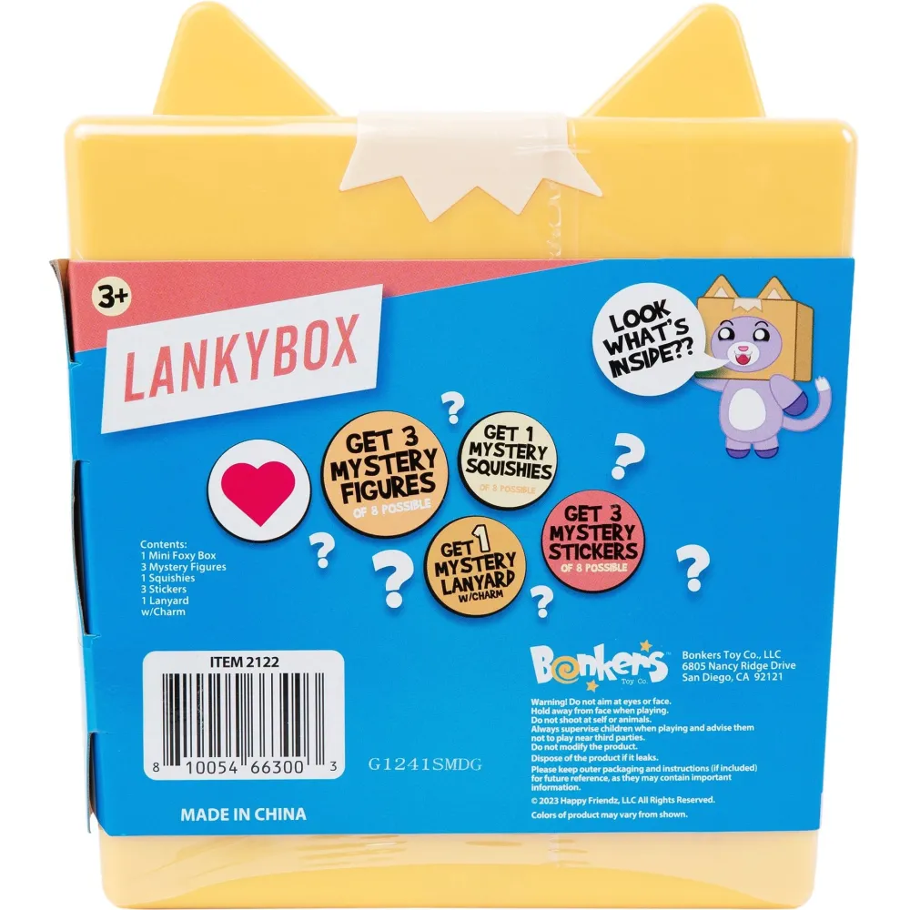 Mastermind Toys LankyBox Mini Foxy Mystery Box-Shrinkwrapped New