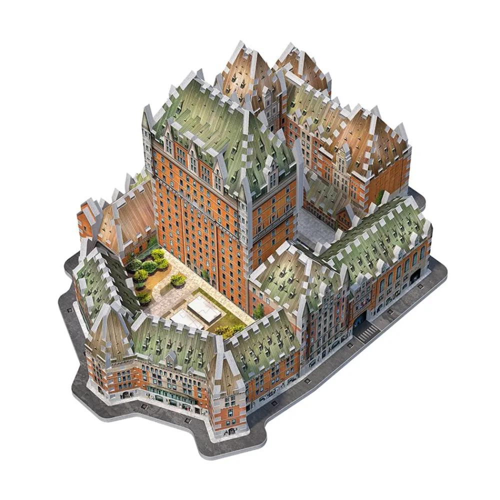 Wrebbit Le Château Frontenac 3D Jigsaw Puzzle (865-Piece) Clearance