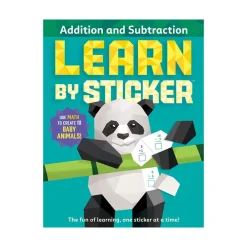 Hachette Book Group Learn by Sticker: Addition and Subtraction New
