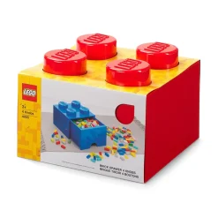 Kroeger Inc. LEGO - 4 KNOBS BRICK 1 DRAWER BRIGHT RED Discount