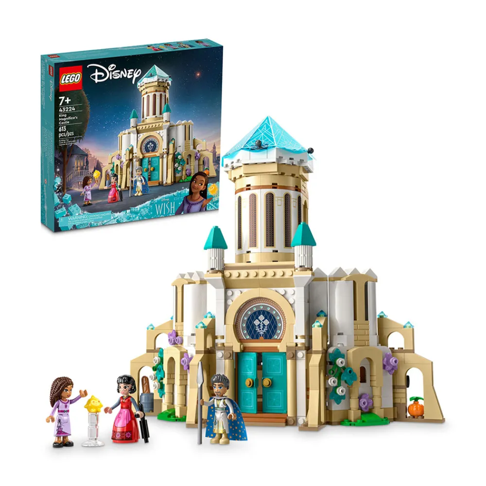 LEGO ® ǀ Disney King Magnifico’s Castle 43224 Building Toy Set (613 Pieces) Discount