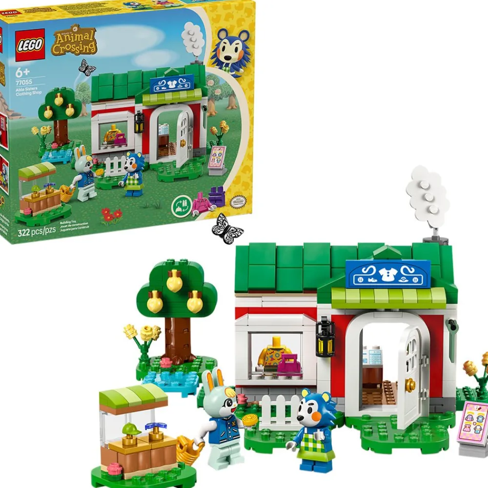 LEGO ® Animal Crossing™ Able Sisters Clothing 77055 Hot
