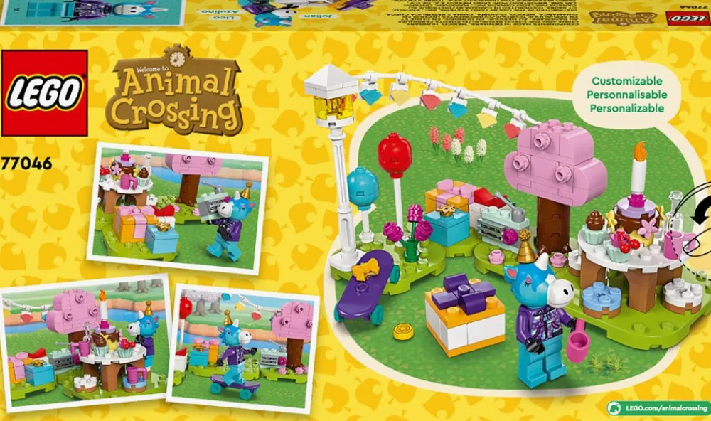 Lego Canada Inc. LEGO® Animal Crossing™ Julian’s Birthday Party 77046 Fashion