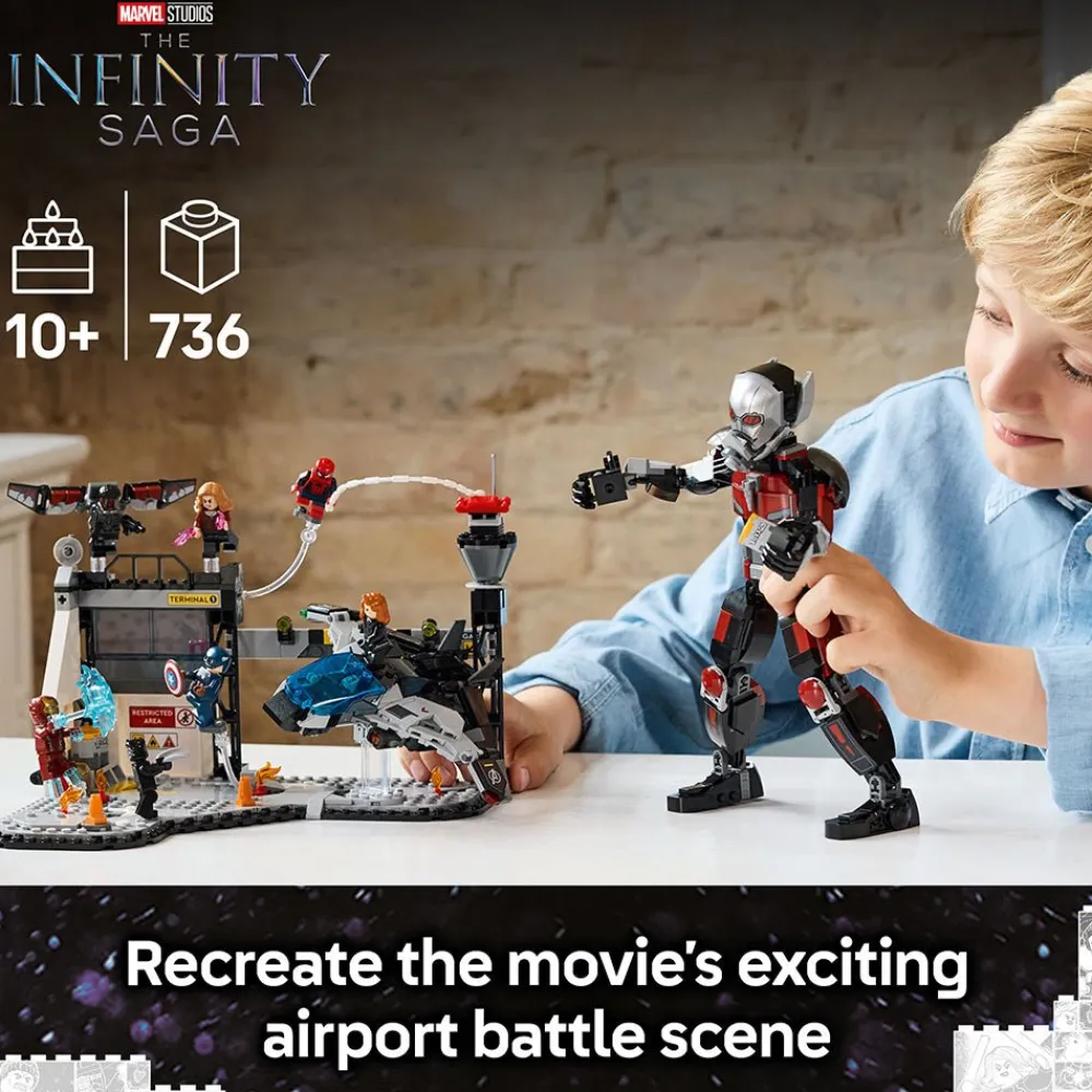 LEGO ® Captain America: Civil War Action Battle 76314 Outlet