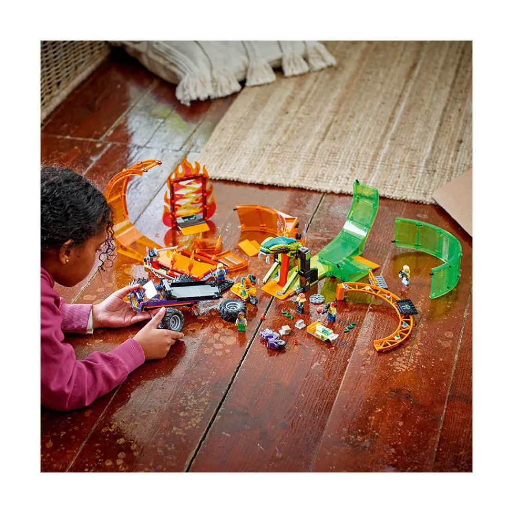 Lego Canada Inc. LEGO® City Double Loop Stunt Arena 60339 Building Kit (598 Pieces) Best