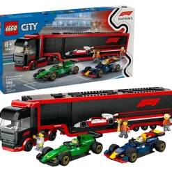 LEGO ® City F1® Truck with RB20 & AMR24 F1® Cars 60445 Discount