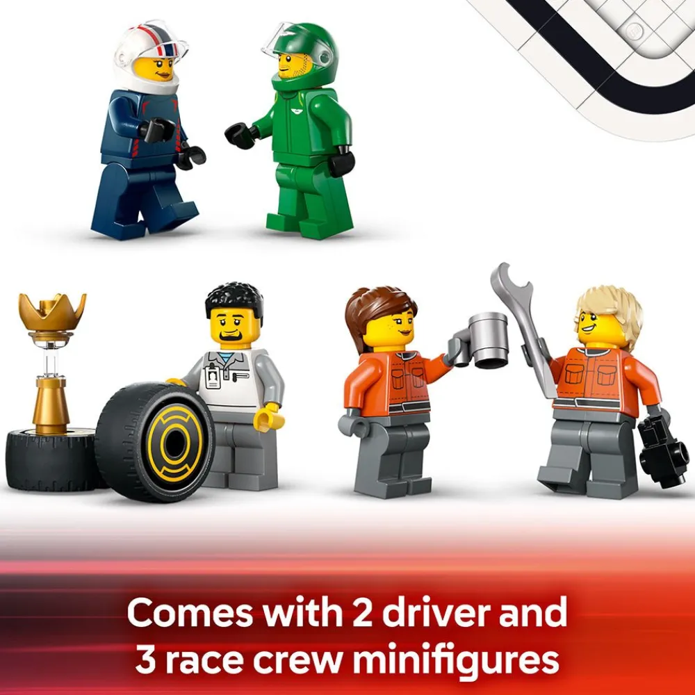 LEGO ® City F1® Truck with RB20 & AMR24 F1® Cars 60445 Discount