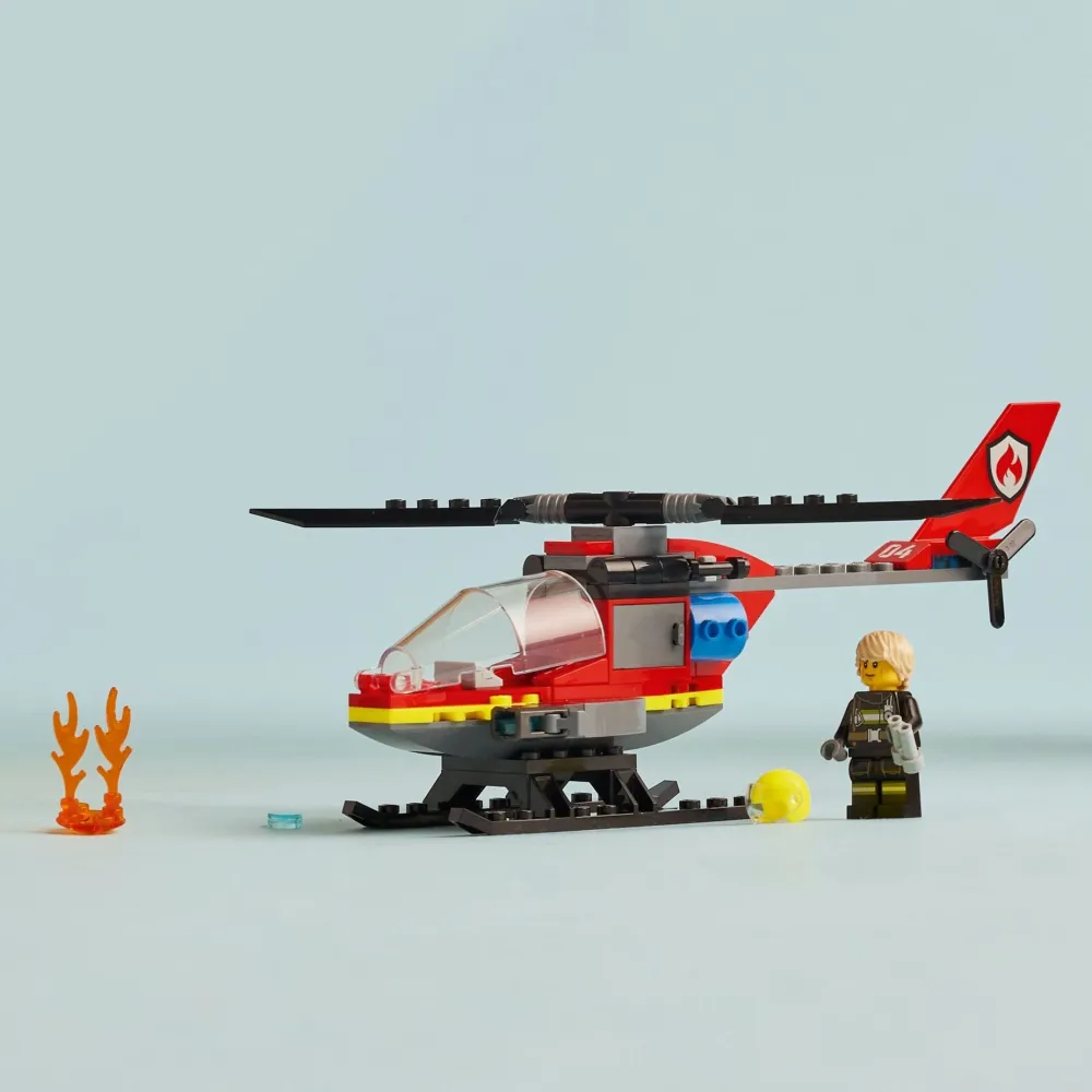Lego Canada Inc. LEGO® City Fire Rescue Helicopter Building Set 60411 Clearance