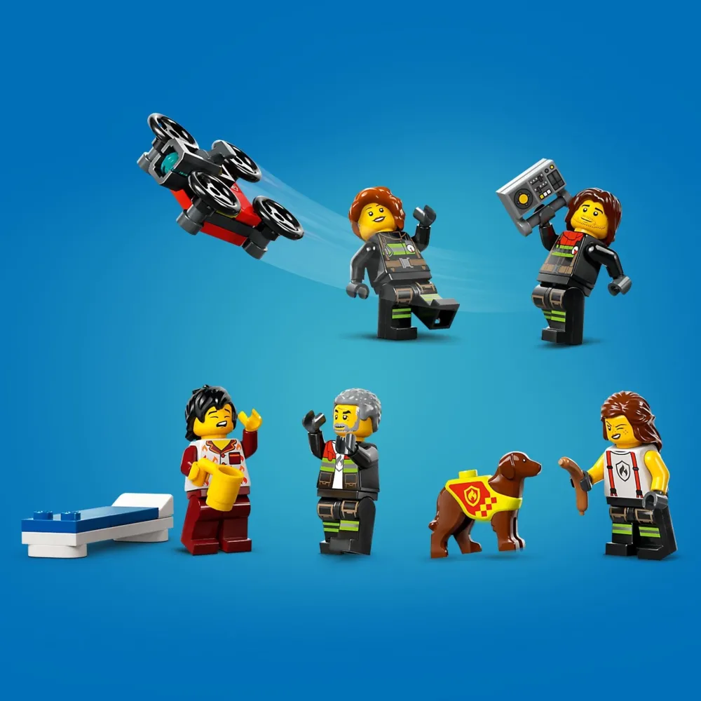 Lego Canada Inc. LEGO® City Fire Station with Fire Truck Playset 60414 Best
