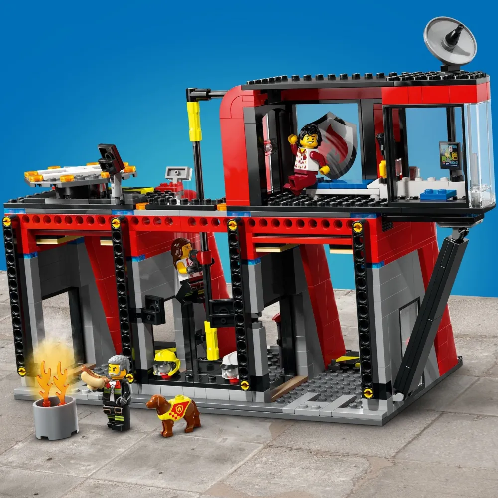 Lego Canada Inc. LEGO® City Fire Station with Fire Truck Playset 60414 Best