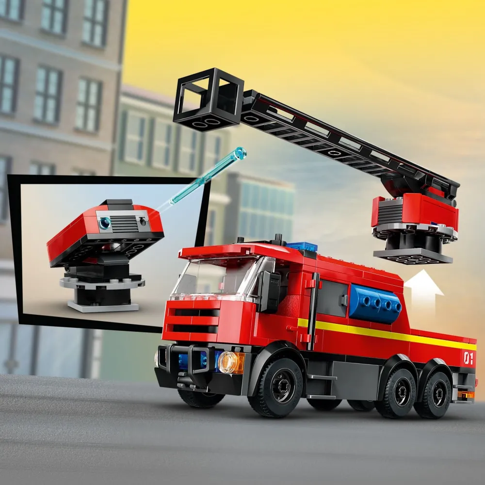 Lego Canada Inc. LEGO® City Fire Station with Fire Truck Playset 60414 Best