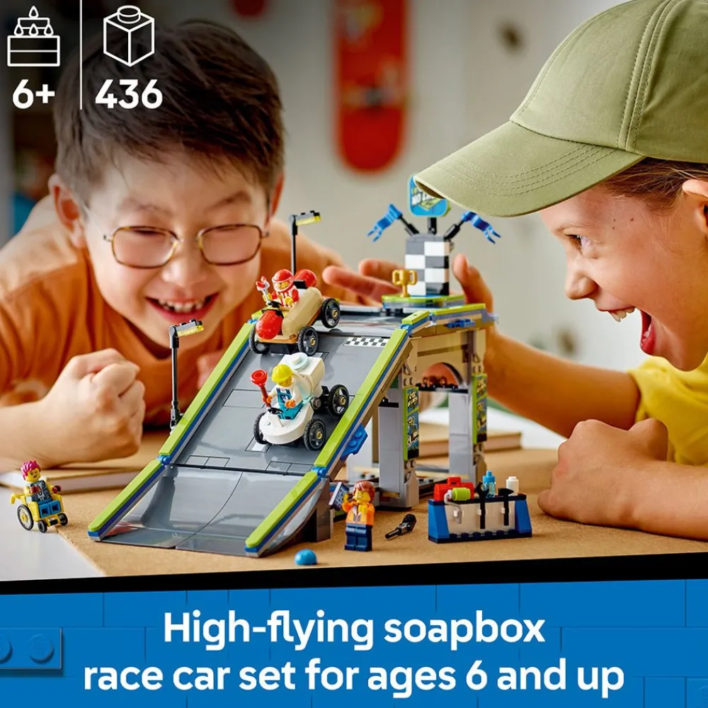LEGO ® City No Limits: Race Car Ramp Track 60460 Clearance