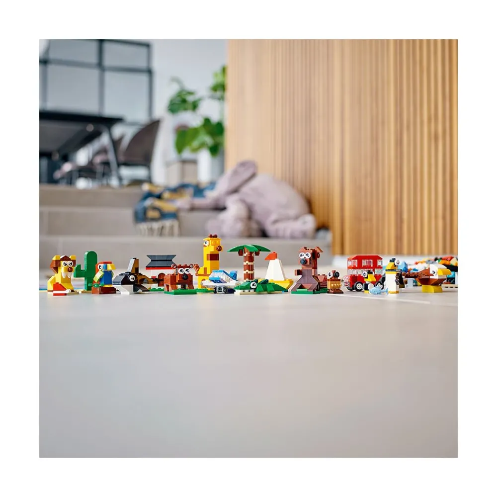 LEGO ® Classic Around the World 11015 Building Kit; 15 Toys for Kids (950 Pieces) Discount