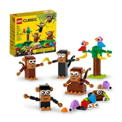 LEGO ® Classic Creative Monkey Fun 11031 Building Toy Set (135 Pieces) Sale