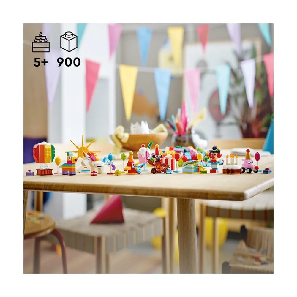 LEGO ® Classic Creative Party Box 11029 Building Toy Set (900 Pieces) Clearance