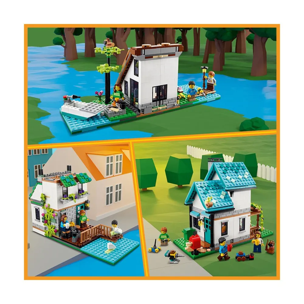 Lego Canada Inc. LEGO® Creator Cozy House 31139 Building Toy Set (808 Pieces) Discount